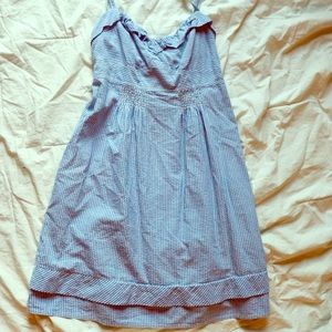 American Eagle Seersucker Dress with Pockets!!